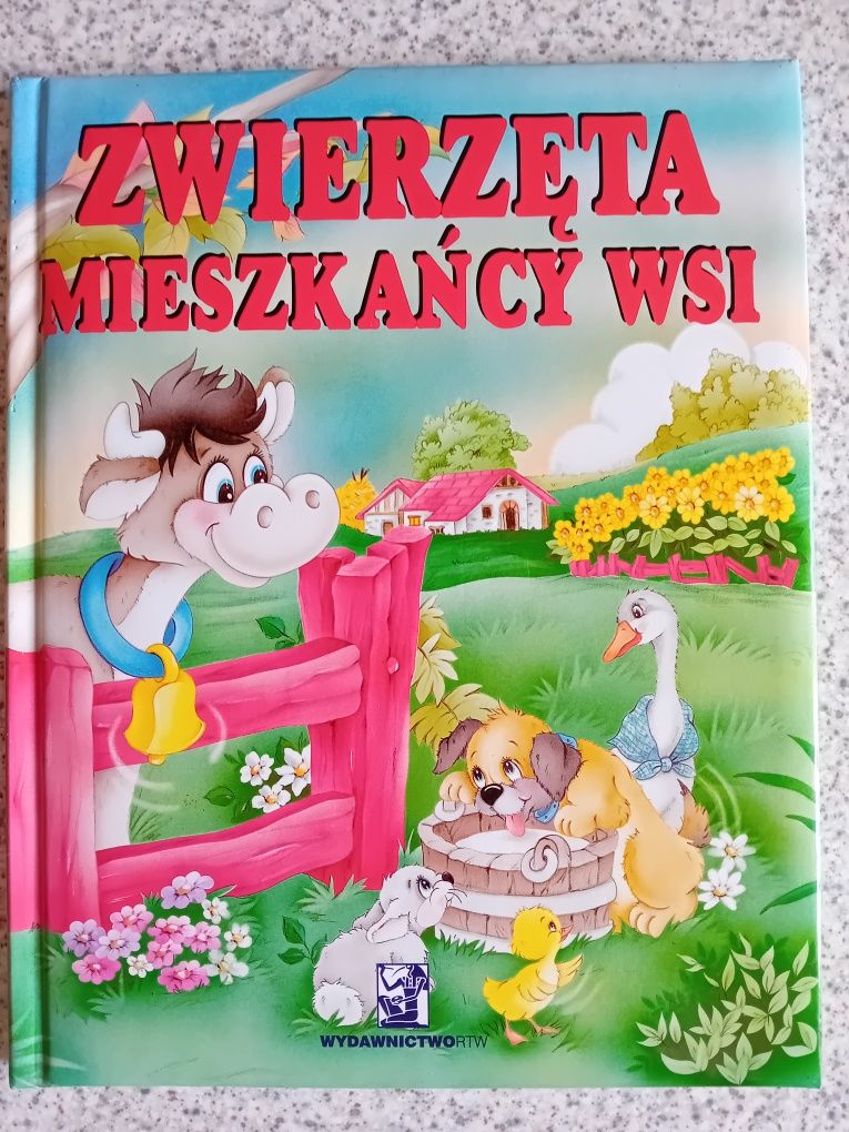 Zwierzęta mieszkańcy wsi- książka dla dzieci.