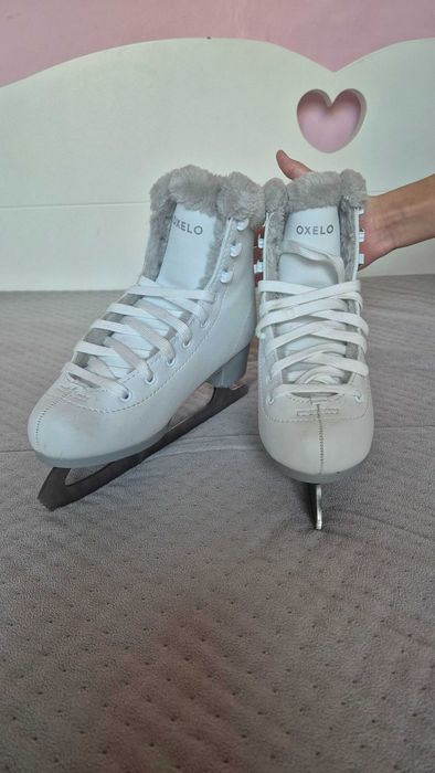 Łyżwy figurowe biale 36