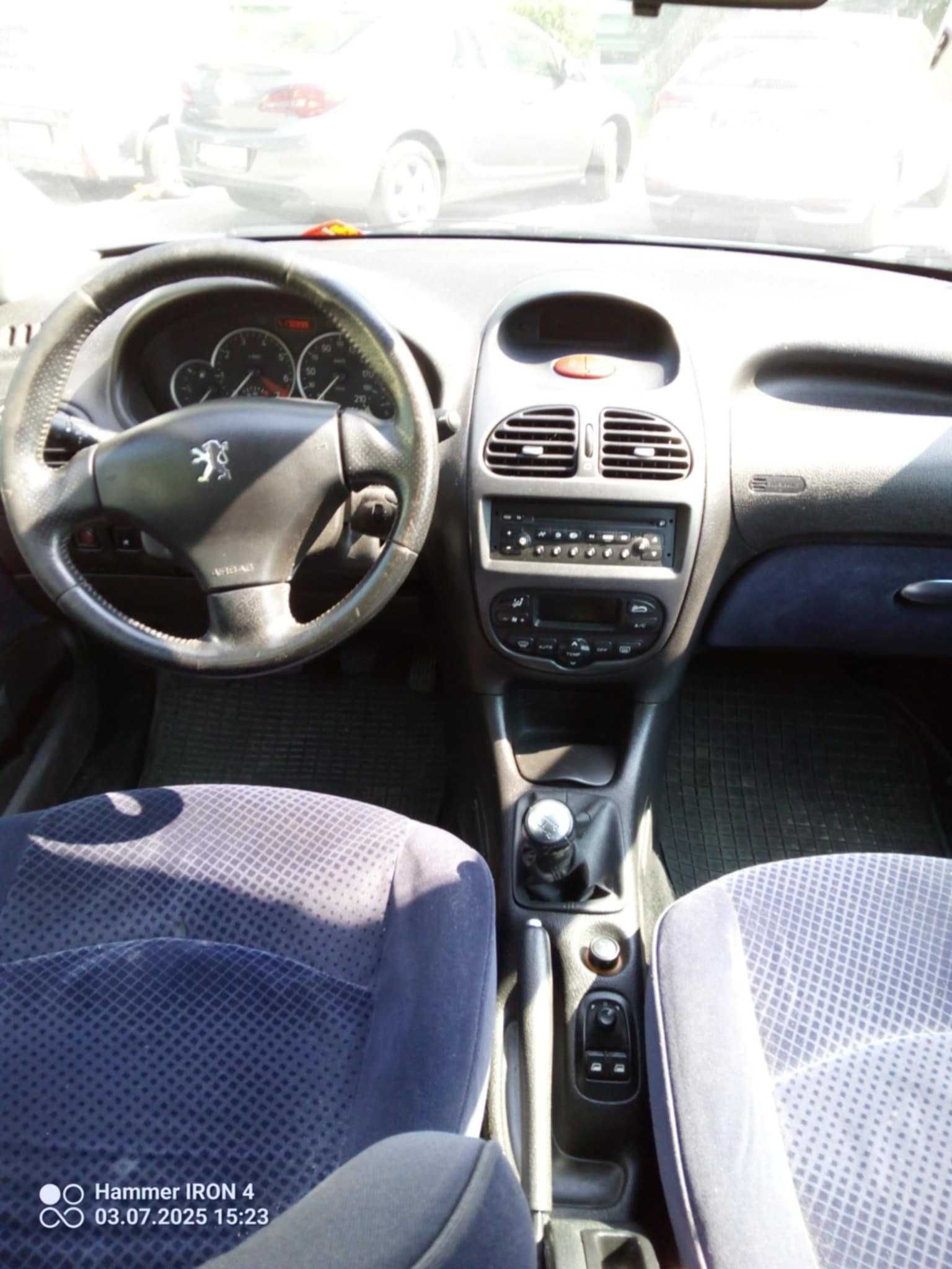 Peugot 206 1.6 2005 r