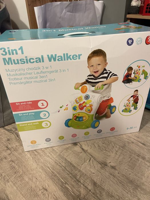 Smiki muzyczny chodzik 3 w 1