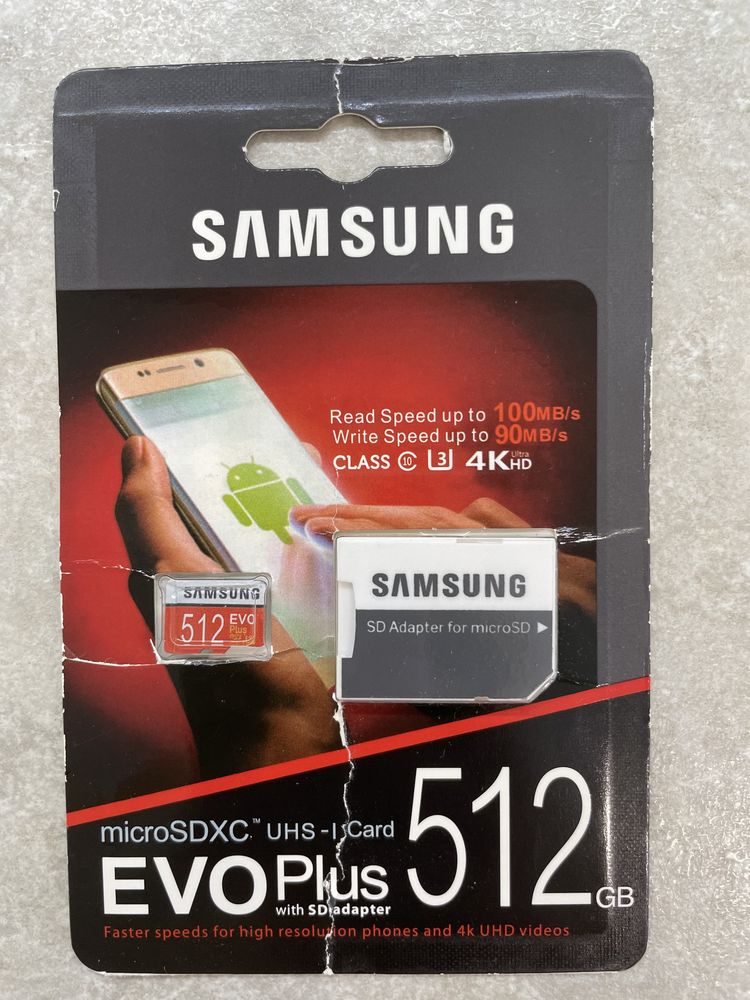 Карта пам' яті Samsung 512 GB
