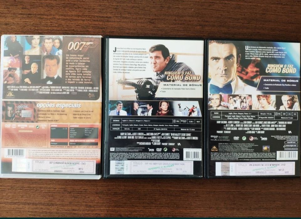 Filmes em DVDs a 5€