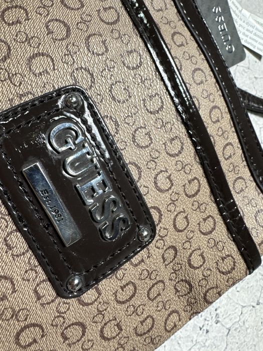 Новая Сумка Месенджер Guess Монограмная Оригинал