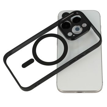 Acrylic Color Magsafe Case do Iphone 15 Pro Max czarny