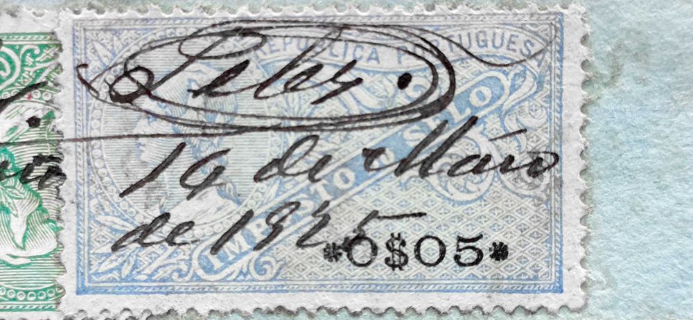 Selos da República Portuguesa com 100 anos (1920)