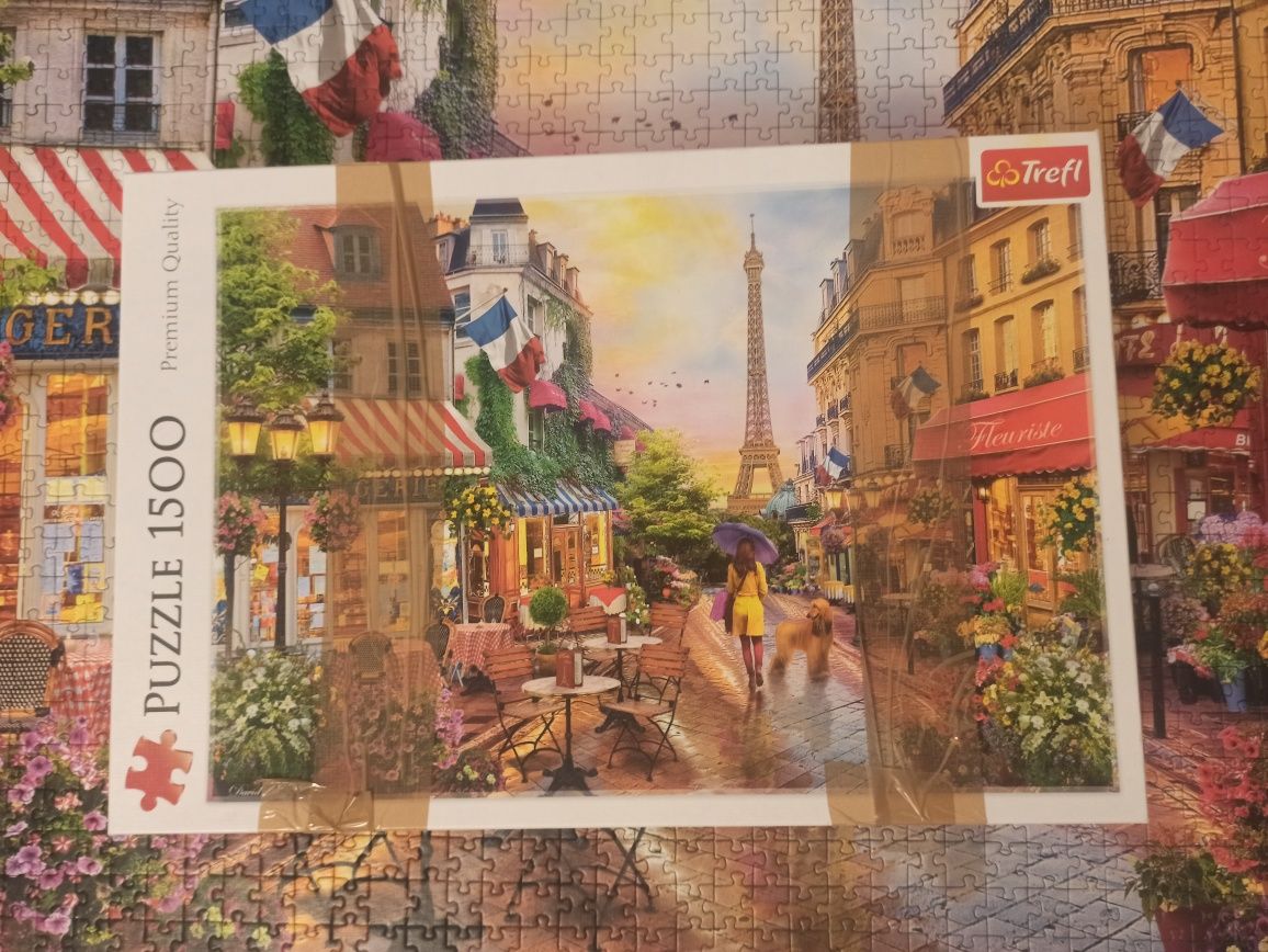 Puzzle 1500 Trefl Obraz/Paryż