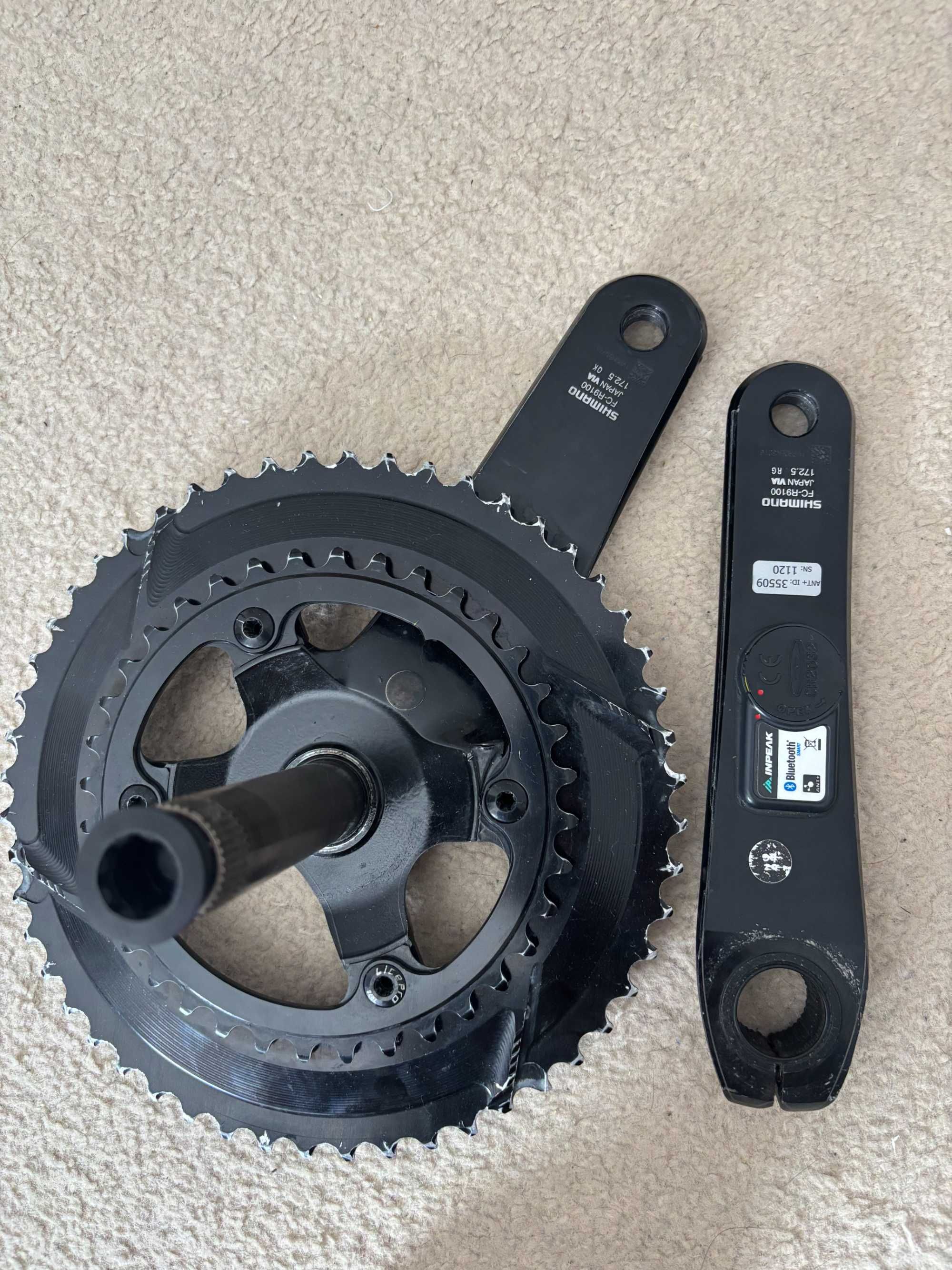 Korba Shimano Dura-ace FC-R9100 InPeak 172,5mm 52/36