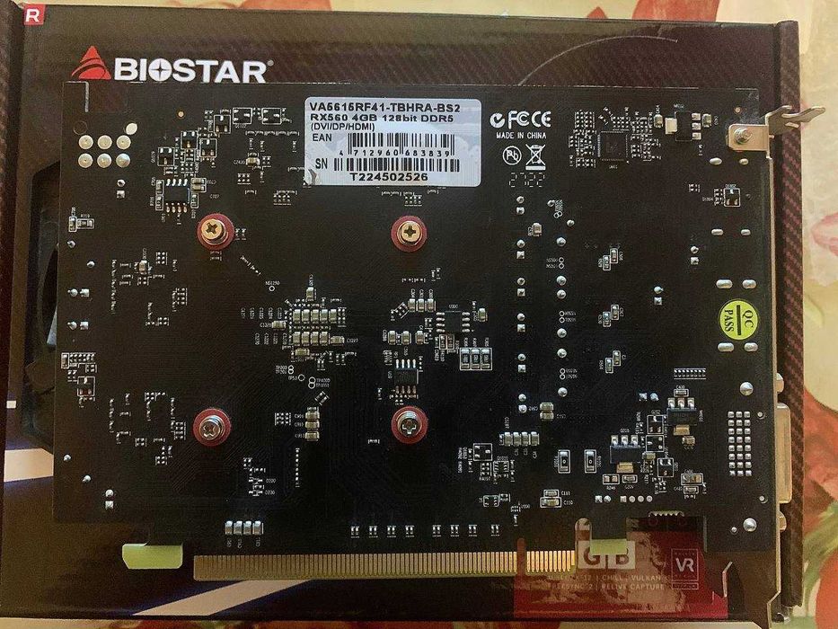 RX560 4 GB  В Идеальном Состоянии!