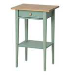 IKEA HEMNES
Stolik nocny, szarozielony/bejca jasnobrązowa