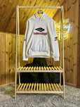 (S,M,L) Худі Balenciaga White 3B Sports Icon Hoodie.