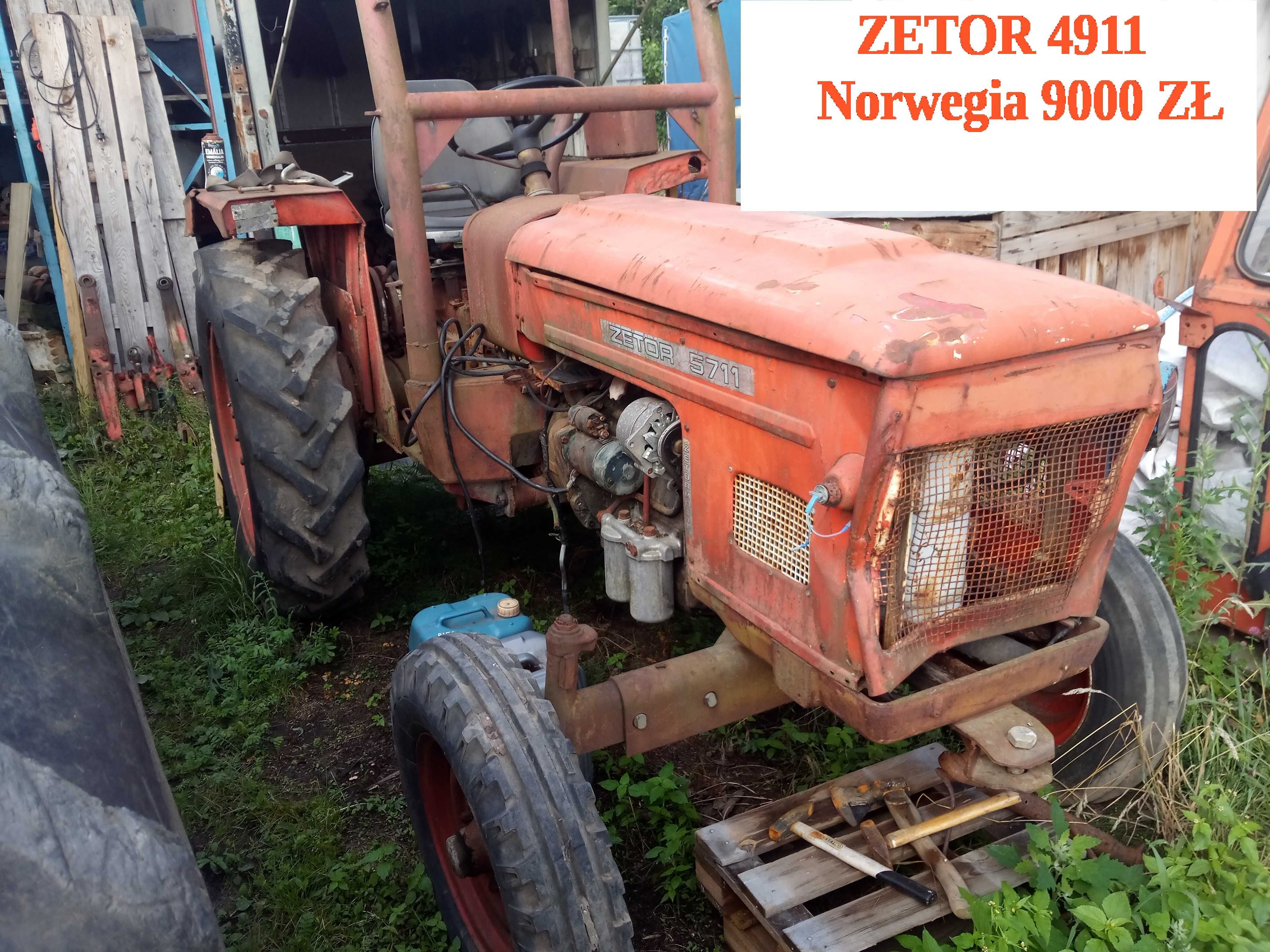 Massey Ferguson 155 i 158 4P i 165 Zetor 4911 i 3011 jak Ursus C-360