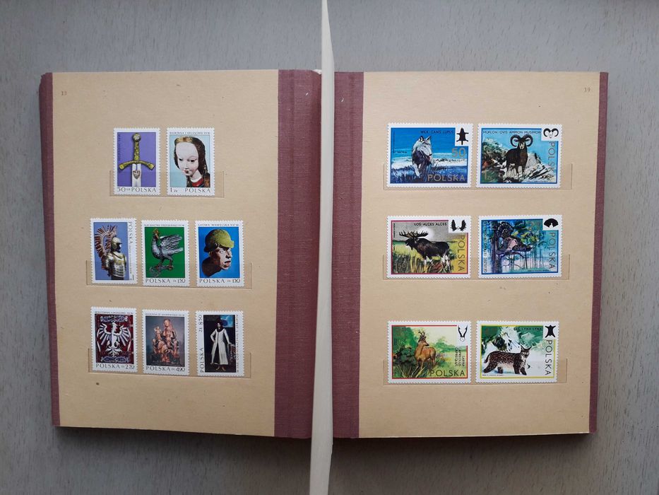 Klaser Rocznikowy Tom X Znaczki