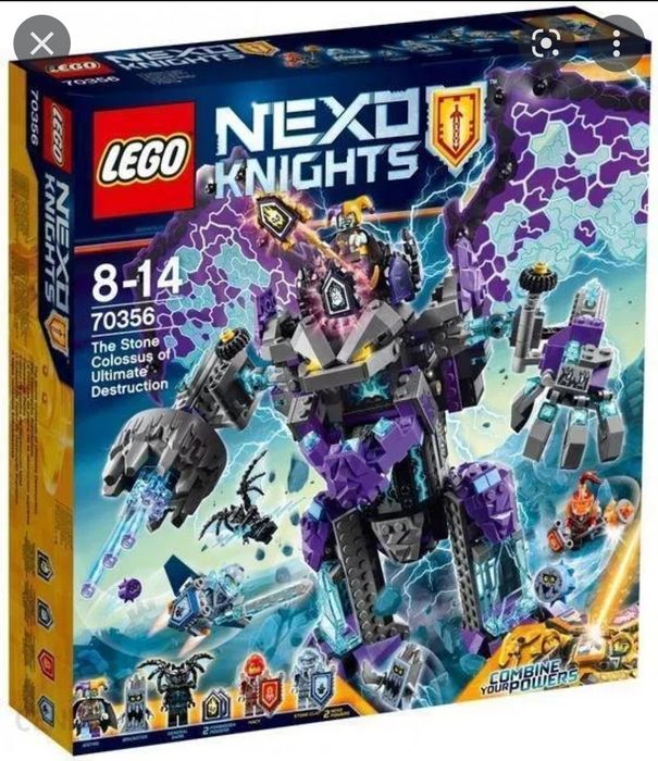 Lego Nexo knights 70356 *100% kompletny, Super cena*