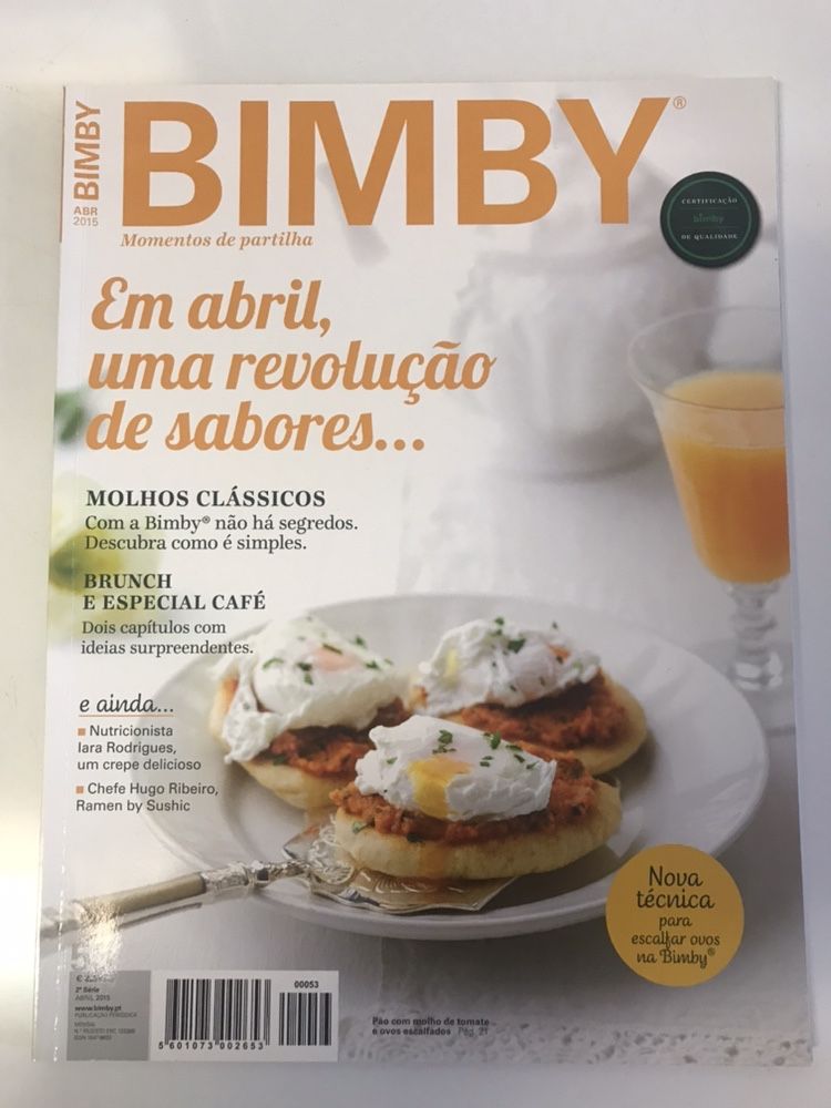 Pack de 5 Revistas BIMBY como novas