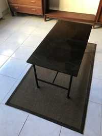 Mesa de centro/ café tampo de marmore preto
