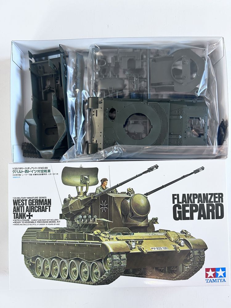 Czołg Flakpanzer Gepard model Tamiya 35099