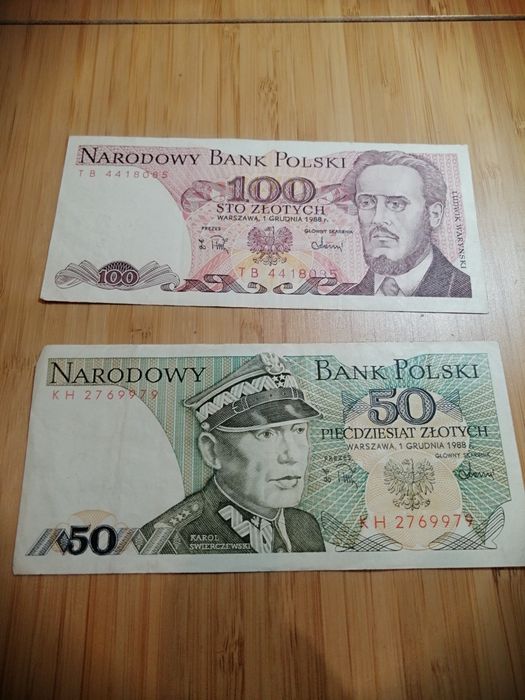 Banknoty  PRL seria TB