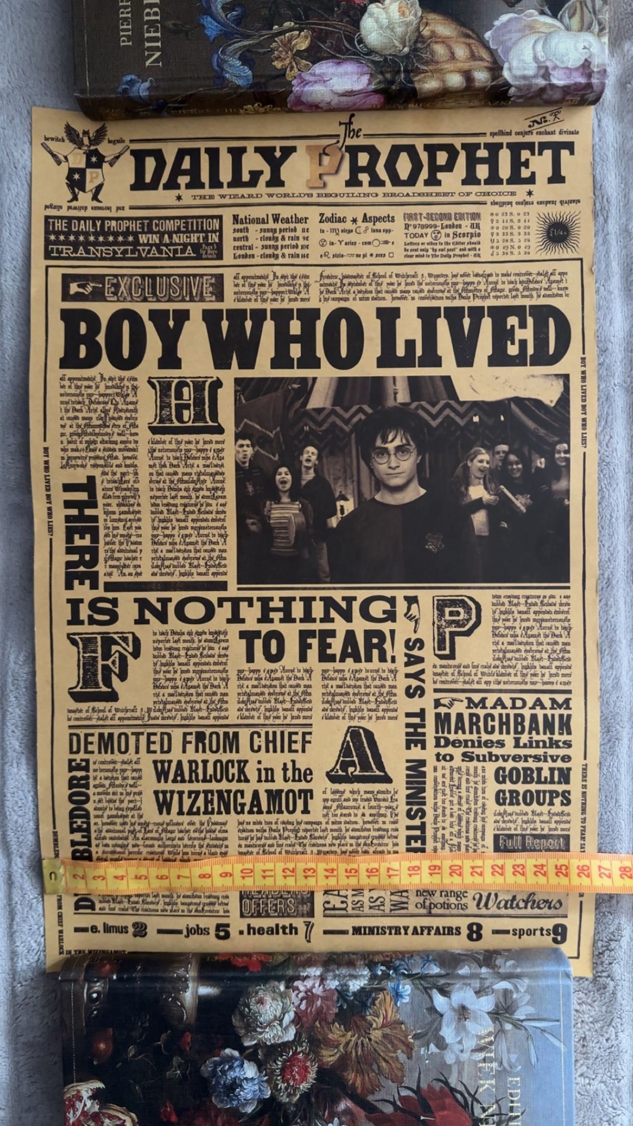 Harry Potter plakat daily prophet