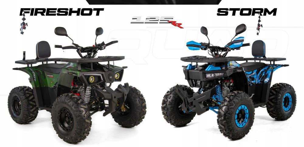 Quad 125 VARIA STORM FIRESHOT Automat Raty Dowóz tego samego dnia