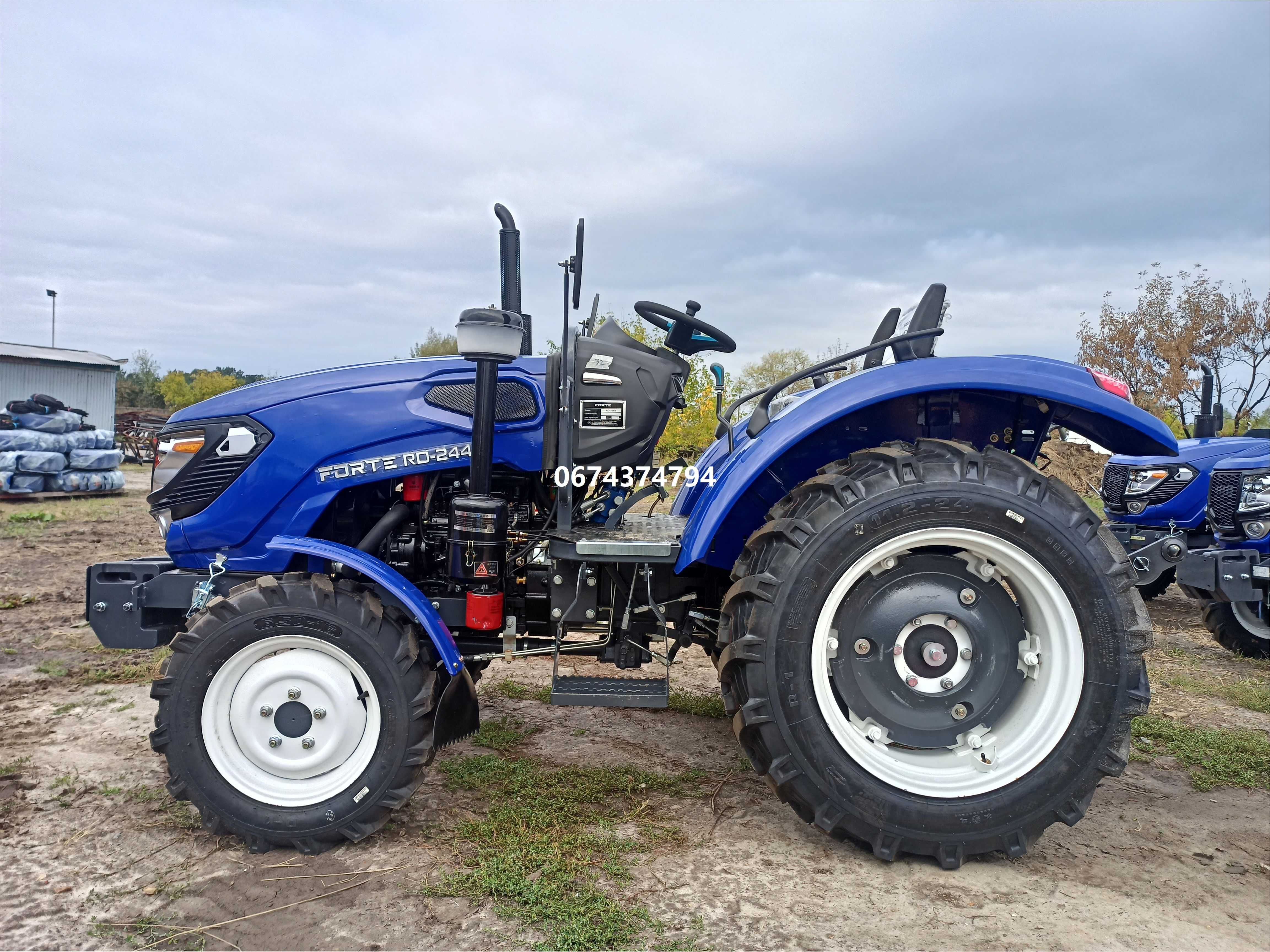 Мінітрактор Forte RD 244R (Реверс) ФОРТЕ безкоштовна доставка під двір
