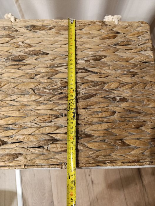 Kosz na pranie wiklinowy