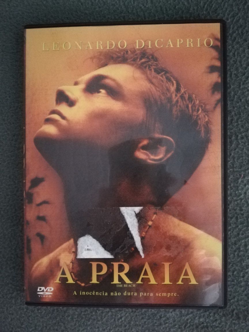 Dvd do filme "A Praia", DiCaprio (portes grátis)