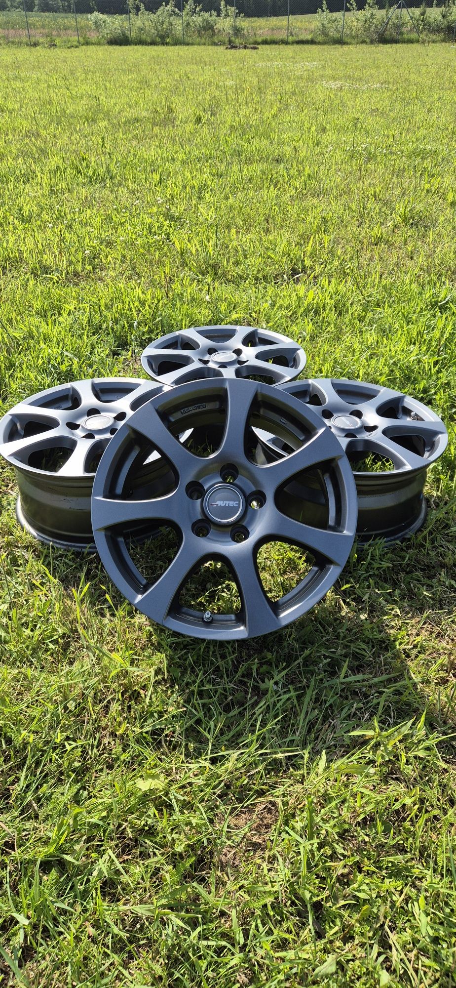 Alufelgi komplet Autec szare 5x110 16' Seat,Alfa Romeo,Audi,Golf,Skoda