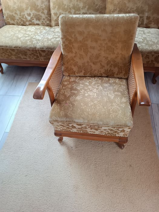 Sofa i fotel styl Chippendale