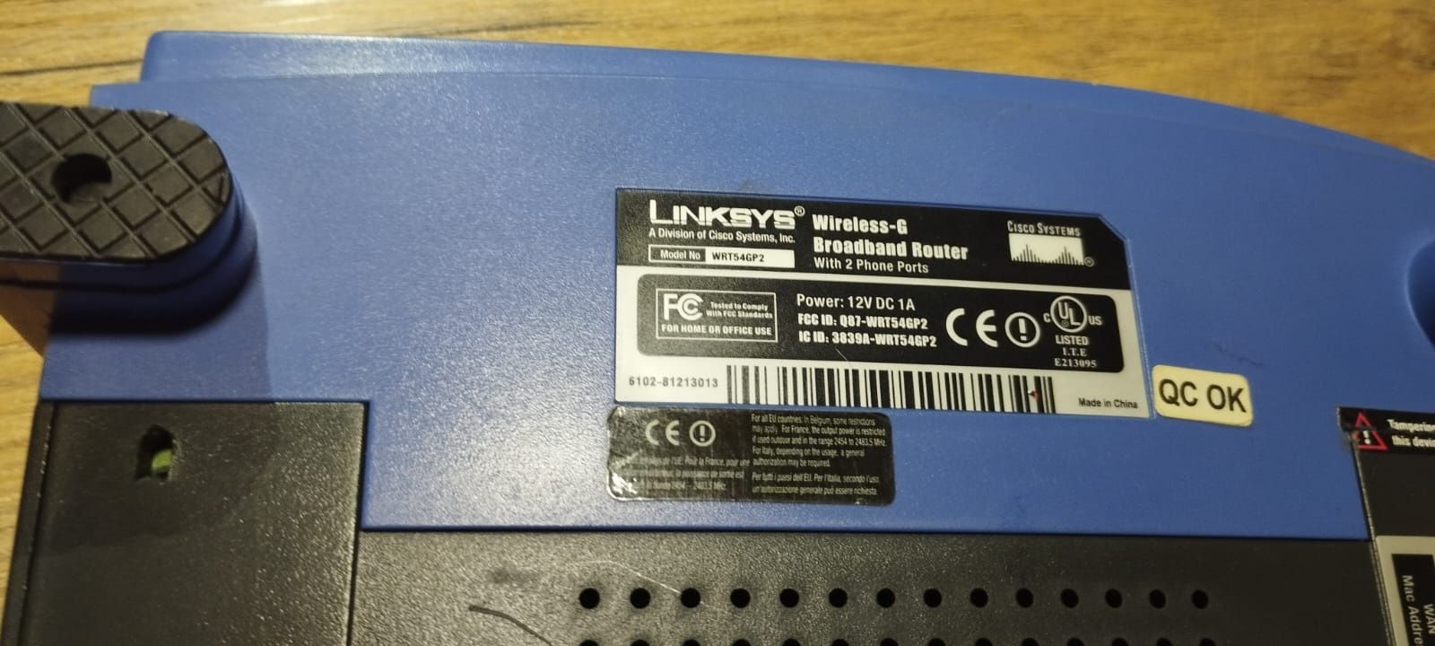 Linksys WRT54GP2 Router 2 Portsmouth Phone