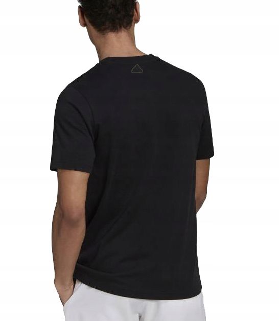 Adidas Wygodna Koszulka T-shirt Bawełniana M Camo Linear Xl