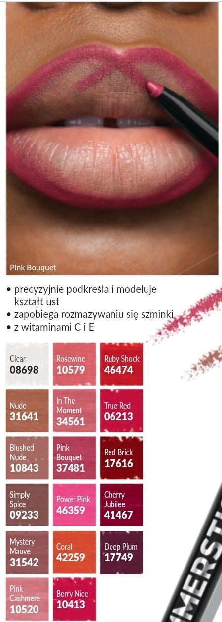 Avon konturówka kredka do ust Mystery Mauve