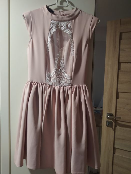 Sukienka XS 34 wesele poprawiny chrzest cywilny