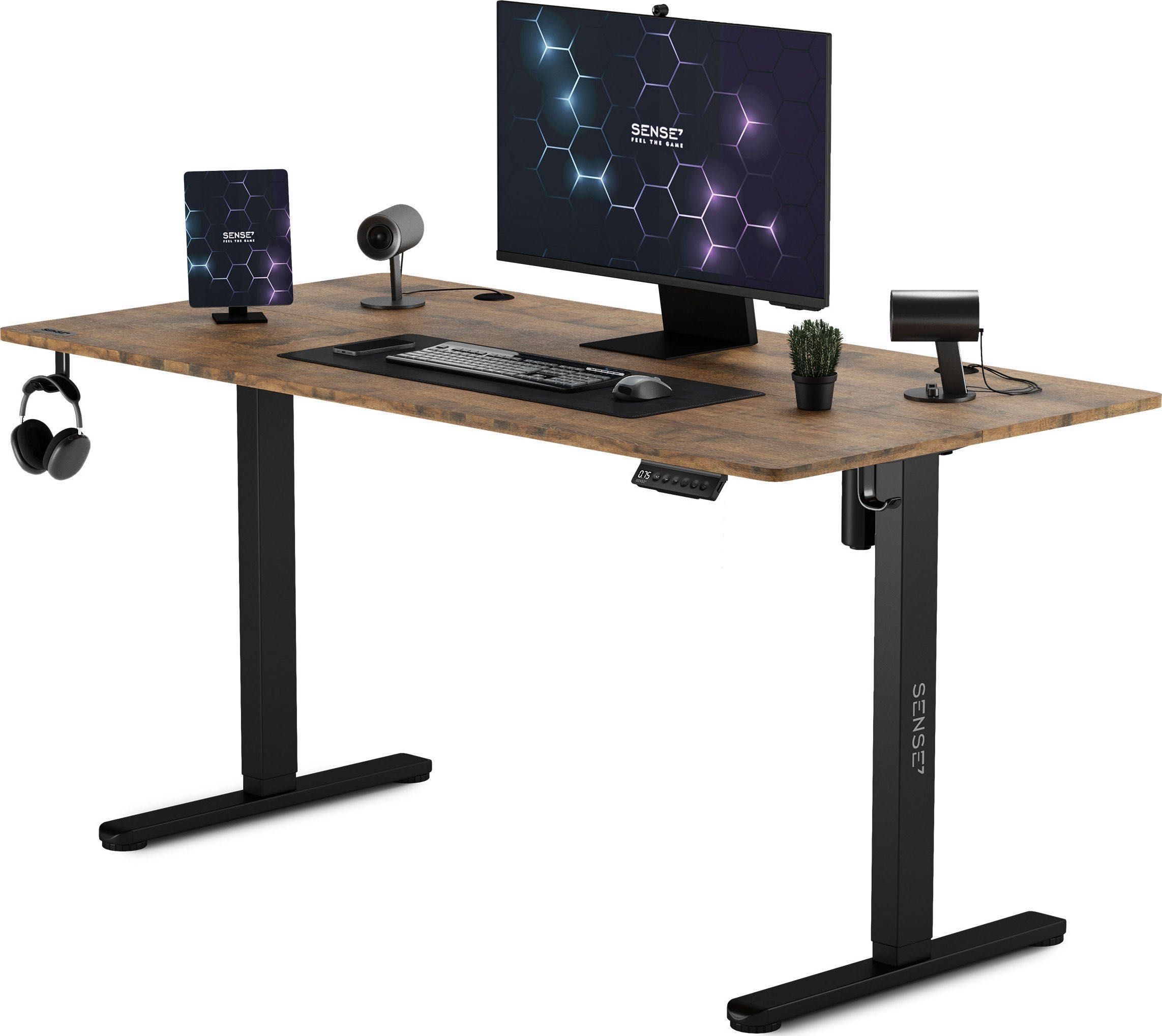 Компютерний стіл 140x70 см з електрорегулюванням висоти Sense7 Nojo