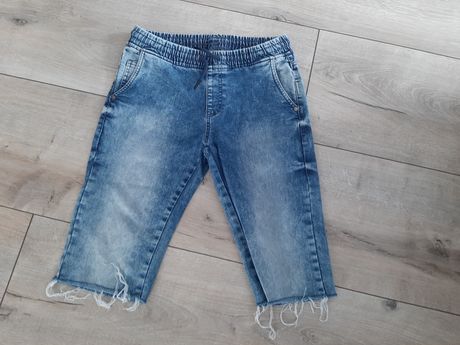 Spodenki jeansowe chłopięce 152 cm