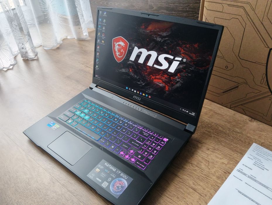 Laptop MSI Katana 17 i7 12650H RTX3050  16GB 512GB nowy
