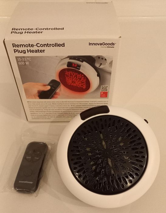 Mini Aquecedor com comando