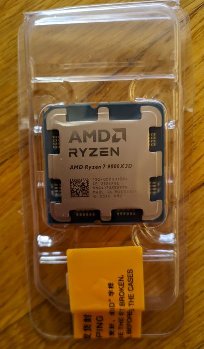 Ryzen 7 9800X3D. Нові