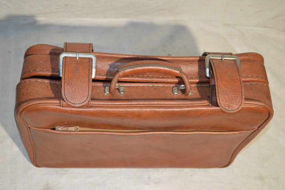 walizka prl stary kufer podróżny antyk retro 49x37x13