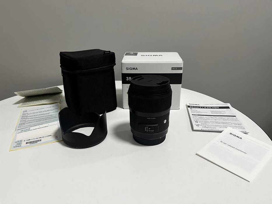 Sigma 35mm f 1.4 art canon