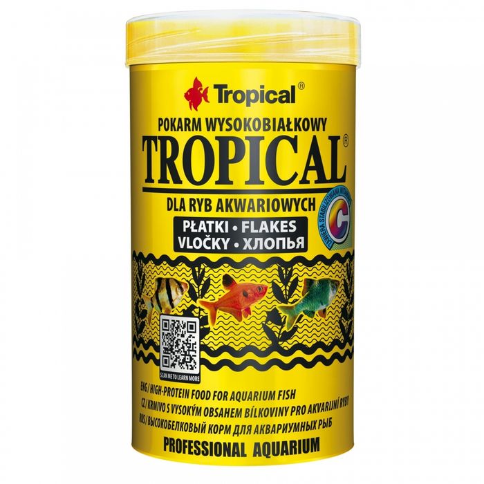 Tropical tropical płatki 1000ml/200g wysokobiałkowy
