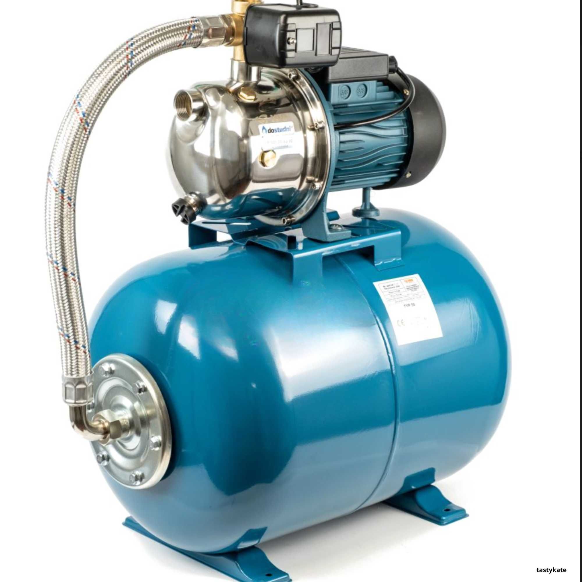 Nowa pompa hydroforowa ze zbiornikiem 50l z osprzętem. Hydrofor
