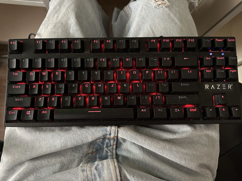 klawiatura mechaniczna krux atax pro rgb outemu red tkl