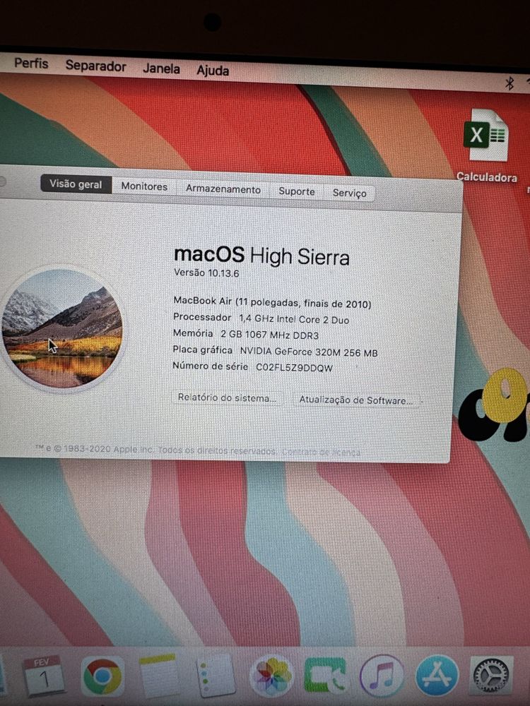 Macbook air 11”- 2010