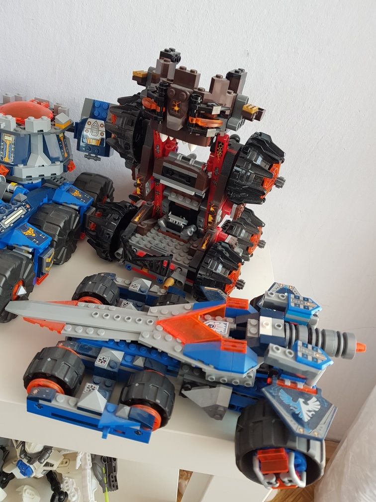 5 zestawów Lego Nexo Knights