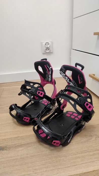 Wiązania snowboardowe RAVEN Fastec FT360 Fuchsia S