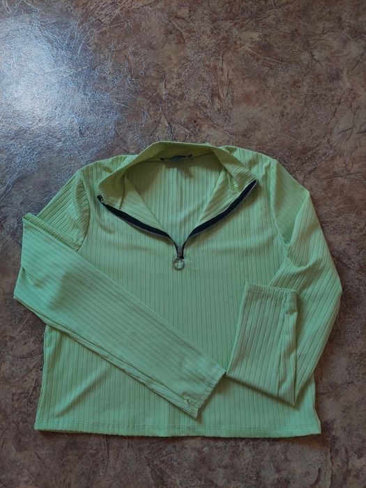 Женская одежда - лимонная кофта