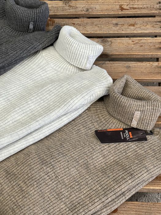 Гольф Чоловічий гольф Водолазка Однотонний гольф