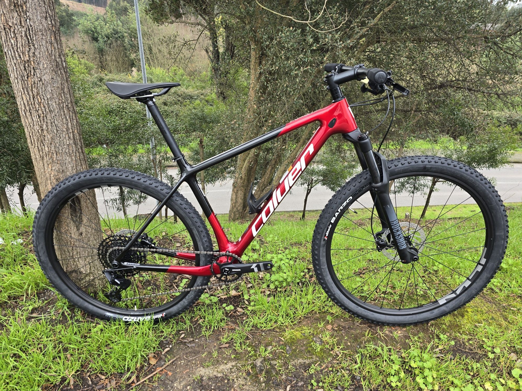 Btt 29 carbono L nova 12x1v com rock shox