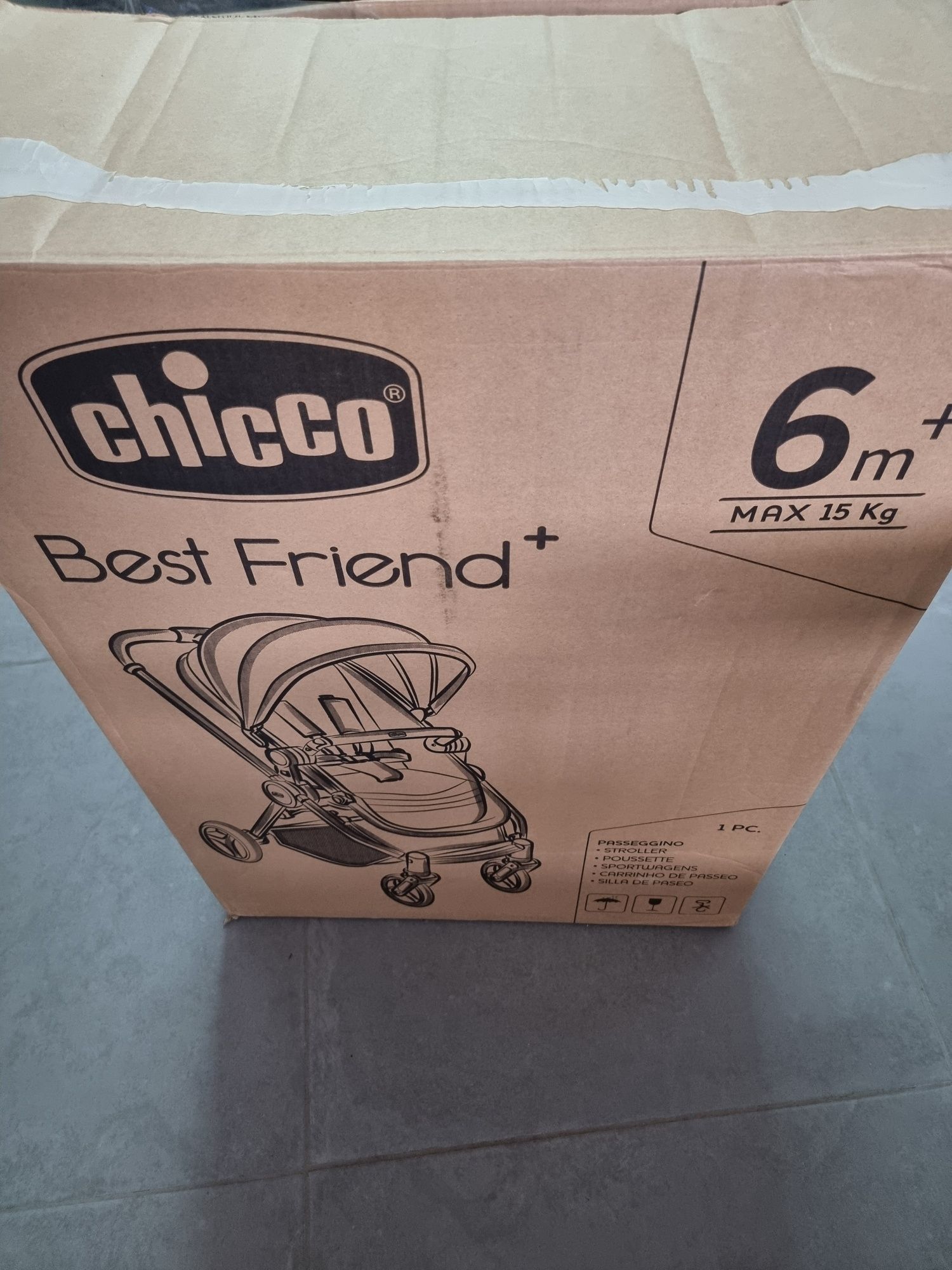 Carrinho + Ovo Chicco Best Friend Plus Duo