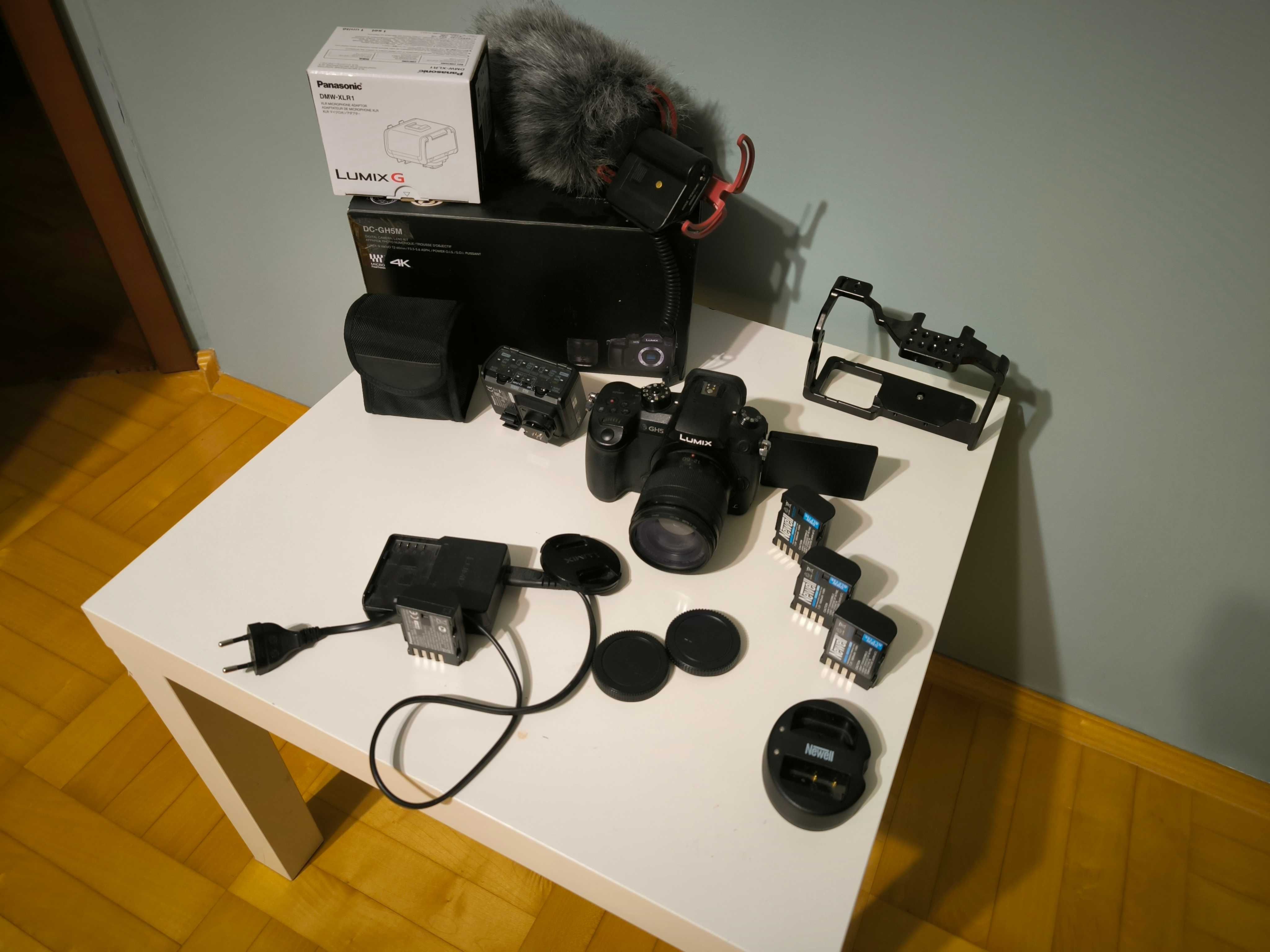 Lumix gh5   12-60 vlog Bogaty zestaw